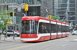 Flexity Tramzug der TTC 4404, auf der Linie 514 unterwegs in Toronto.