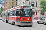 ALRV Tramzug der TTC 4240, auf der Linie 504 unterwegs in Toronto.