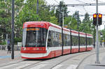 Flexity Tramzug der TTC 4410, auf der Linie 509 unterwegs in Toronto.