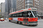 CLRV Tramzug der TTC 4195, auf der Linie 505 unterwegs in Toronto.