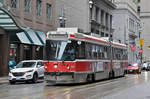 ALRV Tramzug der TTC 4247, auf der Linie 504 unterwegs in Toronto.