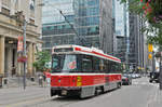 CLRV Tramzug der TTC 4074, auf der Linie 504 unterwegs in Toronto.