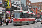 CLRV Tramzug der TTC 4046, auf der Linie 505 unterwegs in Toronto. Die Aufnahme stammt vom 22.07.2017.