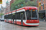 Flexity Tramzug der TTC 4420, auf der Linie 514 unterwegs in Toronto. Die Aufnahme stammt vom 22.07.2017.