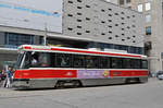 CLRV Tramzug der TTC 4067, auf der Linie 506 unterwegs in Toronto.