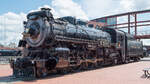 Canadian Pacific Engine #2317 am 05.08.2022 im Eisenbahnmuseum  Steamtown  in Scranton, Pennsylvania.