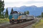 Abfahrt für den Zug nach Prince Rupert in Jasper mit 6441.

Jasper 19.08.2022