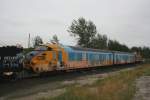 Wahrscheinlich ein Teil des TEE 1900 der Ontario Northland Railway am 9.8.2009 in North Bay.