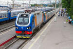 Prima M4 KZ4AT ist die Typenbezeichnung der Lokomotive mit der Nr. 0062 aus dem Baujahr 2024 der nationalen Eisenbahngesellschaft Qazaqstan Temir Joly (QTJ). Hersteller ist der franz�sische Konzern Alstom. Die neuen Loks wurden meiner Information nac ...