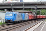 ATLU 185 509-7 mit 185 512 in Diensten von VPS in Hamburg-Harburg 28.5.2024