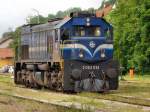 Diesellok 2062 051 beim Umsetzen im Bahnhof Zabok / 07.06.2013.