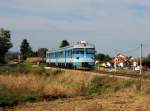 Der 7121 028 als Pu nach Varaždin am 04.10.2015 unterwegs bei Sveti Ilija.