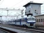 Wechselstrom-Triebzug 6111 011 fhrt am 07.04.2006 in den Bahnhof Zagreb Gl.kol.