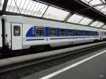 Kroatien - Personenwagen Couchettes Bcee 61 78 59-70 006-5 im HB Zürich am 16.02.2014