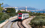 7123 002 / 7123 001 als R 5506 (Split - Perkovic) bei Kastel Stari 26.8.25