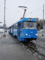 Linie 8 auf der Endstation Mihaljevac.