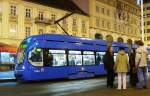 Linie 11 auf der Haltestelle Ban Josip Jelačić Platz.