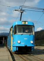 Linie 14 auf der Endhaltestelle Mihaljevac.