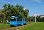 KT4YU 328 auf der Fahrt nach Zitnjak kurz hinter der Haltestelle Ferenscica. (25.05.2024)