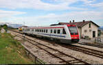 7123 016 (95 78 7123 016-6 HR-HŽPP | Bombardier RegioSwinger) legt als  Perković-Pendel  einen Halt im Bahnhof Kaštel Stari (HR) ein.

🧰 HŽ Putnički prijevoz (HŽPP)
🚝 P 5509 Perković (HR)–Split (HR)
🕓 3.9.2022 | 17:15 Uhr