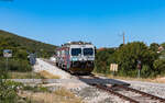 7122 016 als R 5822 (Sibenik - Perkovic) bei Perkovic 25.8.25
