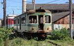Ausgehöhlter Triebwagen der Hershey-Bahn in Camilo Cienfuegos. Camilo Cienfuegos 11.02.2017