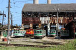 Blick ins Depot der Hershey-Bahn in Camilo Cienfuegos.