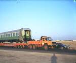 Kuwait 1982 Schnellzugwagen dt. Bauart im Transit für Irakische Staatsbahn [6]