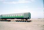 Kuwait 1982 Schnellzugwagen dt. Bauart im Transit für Irakische Staatsbahn [11]