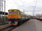 DR1A-400.7/DR1A-198.3 auf Bahnhof Riga Pasazieru am 3-5-2010.