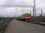 DR1A-172.1/DR1A-172.3 mit Regionalzug 601RJ Daugavpils-Riga Pasazieru auf Bahnhof Riga Pass am 4-5-2010.
