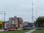 Stadtverkehr in Daugavpils.