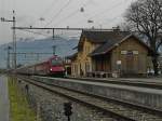 Vom schweizerischen Buchs ins österreichische Feldkirch verläuft der längste Streckenabschnitt der Vorarlbergbahn durch das Fürstentum Lichtenstein.