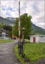 Großvaters Schrankenanlage in Liechtenstein.