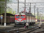 Zwischen den neuen Doppelstockzügen sind zwischen Vilnius und Kaunas auch noch einige Triebwagen der Reihe ER9M im Einsatz.