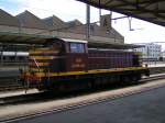 CFL Rangierlok 905 (Serie/BR 900) in Luxemburg im Hauptbahnhof am 16.05.2004.