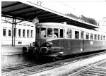 Luxemburg, Bahnhof, luxemburgischer Triebwagen de Dietrich Z 102.