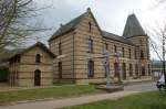 Alter Bahnhof Wasserbillig heute Gemeindehaus. Aufgenommen am 22.05.2009