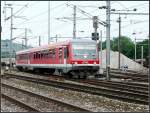 Der CFL Triebzug 628/928 506-5 verlsst am 08.06.08 den Bahnhof von Ettelbrck in Richtung Luxemburg. (Jeanny)