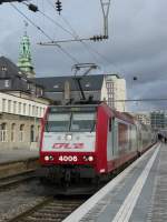 RB 3236 aus Wiltz nach der Ankunft im Bahnhof Luxemburg fotografiert am 20.01.08.