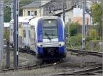 SNCF Triebzug 324 kommt am 04.10.08 aus Nancy und fhrt in den Bahnhof von Luxemburg ein.