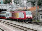 E-Lok 4008 kommt mit ihrem Zug am 17.08.08 aus Wiltz und fhrt in den Bahnhof von Luxemburg ein.