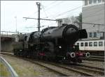 Am  Luxembourg Classic Transport Day  wurden Fhrerstandsfahrten mit der Dampflok 5519 angeboten.