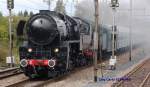 Zur 150Jahrfeier der L Eisenbahn war die belgische D-Lok 29013 am 04.10.2009 zu Besuch. Hier in Doppeltraktion mit der L 5519 von Arlon herkommend auf der Hhe von Bertrange.