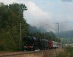 5519 (CFL) und V100 1041 der Nesa mit dem DPE 88817 (Konstanz-Offenburg) am km 70,0 25.9.09