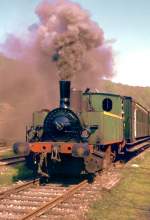 Luxemburg, Museumseisenbahn im Industrie- und Eisenbahnpark Fond-de-Gras.