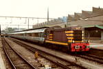 Loc 803 shunting in Luxembourg, 29/9/2001