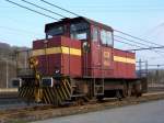 CFL 1031 auf einem Nebengleis des Bahnhofs von Oetrange am 19.03.2006