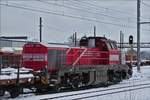 - Endlich erwischt - Die CFL Cargo DE 18-303 (92 82 4185 303 – 7) steht mit einem Gterzug auf einem Nebengleis im schneebedeckten Bahnhof Belval-Universit. 31.01.2019 (Hans)

Fahrzeugdaten: Hersteller: Vossloh; 
               Typ: DE 18; 
               Baunr. 5502182; 
               Bauart: Bo’Bo‘-de; 
               Baujahr  2017; 
               Spurweite: 1435 mm; 
               wurde am 14.12.2017 an die CFL Cargo geliefert.
