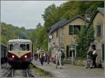 Museumsbahnflair im Bahnhof Fond de Gras am 13.09.09.